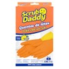 Guantes de Látex doble capa uso rudo, Scrub Daddy, talla