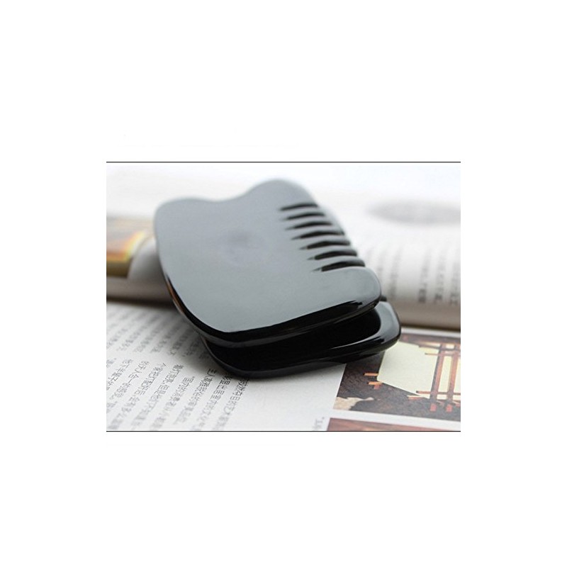 TRIXES Luxury Marble Effect Comb - For Massage & Detangling