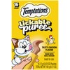 Temptations Creamy Puree Squeezable Lickable Cat Treats, Wet Cat Treats