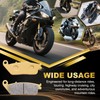 S SYUU Motorcycle Front Rear Brake Pads Set Kit Compatible