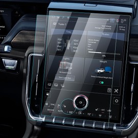 LANTU 2PCS Car Screen Protector for 2025 Yukon (Elevation/AT4/Denali/AT4 Ultimate/Denali Ultimate) Accessories Navigation Nano Touchscreen Protector Film HD Clear Bubble Free 16.8''