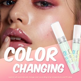 VIOLA HOUSE Colour Changing Lip Gloss, PH Lip Tinted, High Gloss Lipstick, Waterproof, Long-Lasting Lip Balm, 5 g