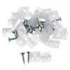 OTOTEC 25Pcs Furniture Chest Drawer Bottom Repair Fixing Mend Mending