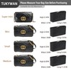 TUKYWAN Purse Organizer Insert with Zipper for GG Marmont Insert
