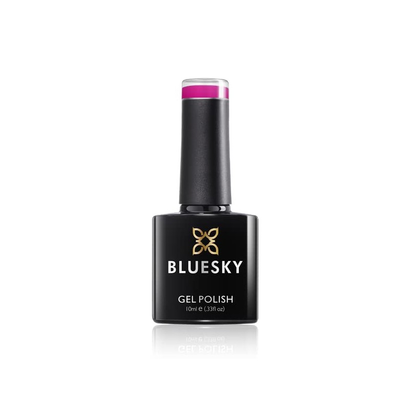 BLUESKY Gel Polish, Cherise, Neon06 Gel Polish, Pink, 10 ml