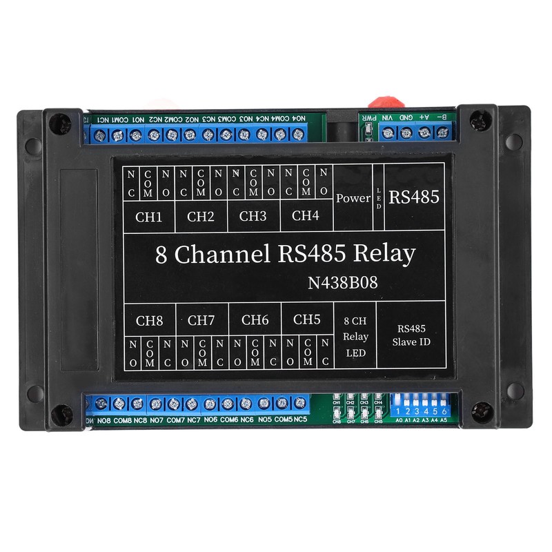Relay Module 8 Channel RS485 RTU Remote Control Switch DC