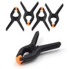 Set of 4 7cm High Quality Nylon Spring Clamps -