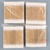 eLife 400P Wooden Cotton Swabs for Hygiene and Baby Care Sterilized Cotton Swabs 3ea