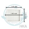 NKA Premium True HEPA Filter Replacement Compatible with Breathe Pure