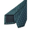 Ctskyte Slim Silk Necktie for Men Woven Jacquard Patterned Business