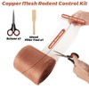 LDHHYH 5 in x 100 ft Copper Mesh Rodent Control,
