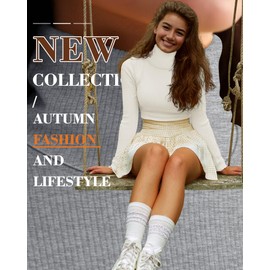 Locoowai 3 Pack Women's Turtleneck Sweaters, Ribbed Long Sleeve Fitted Shirts Knit Pullover Sweater Fall Basic Layering Tops(Black, White, Light Heather Gray,Large)