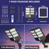 WaitScher Solar Lights Outdoor 5000W Motion Sensor Flood Lights Dusk