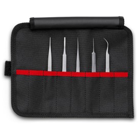 KNIPEX 92 00 02 Precision Tweezers Set 5 Pieces