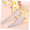 Baluue Portable Beauty Tools Set 2pcs Metal Makeup Spatulas for