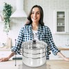 Concord 30 CM Stainless Steel 3 Tier Steamer Pot Steaming