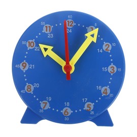 Operitacx Early Education Clock Model Mini Learning Clock for -in-1 12/ Hour Telling Time Educational Toy