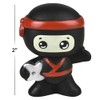 Rhode Island Novelty 2" Rubber Ninja Assortment 50 Pack