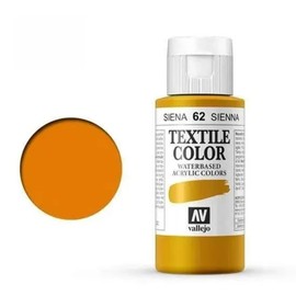 Vallejo : Textile Paint : 60ml : Golden Yellow
