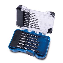 Scheppach Wood Drill Bit Set 15 Pieces WBS15 for 20V IXES Series Cordless Drill and Impact Wrench