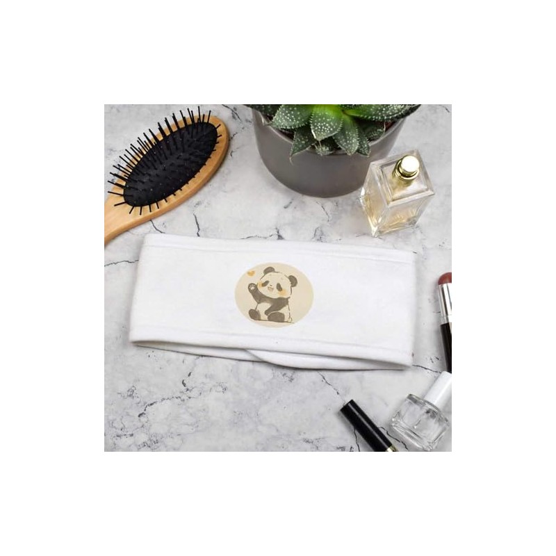 'Cute Panda Waving with Heart ' Beauty Head Band/Hair Band