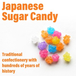 Kompeito Sugar Candy,Assorted Colors and Shapes,Caster Sugar,japan,conpeito,Colorful Colors,3.5 oz(100g)