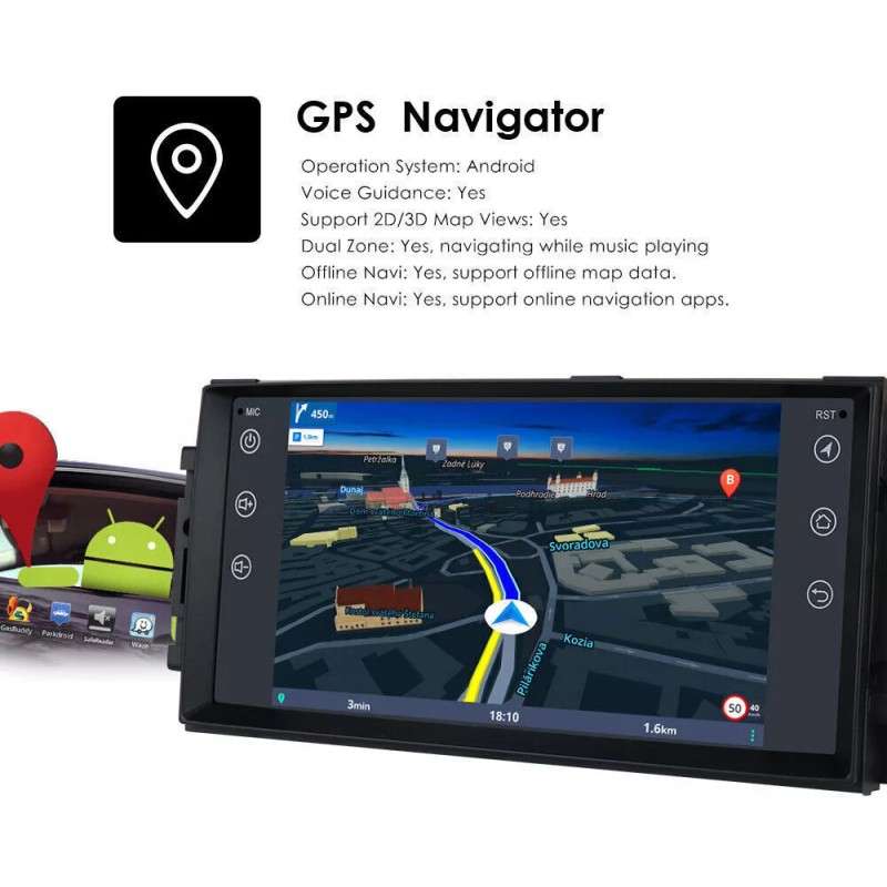 CarPlay For 2008 2009 2010 2011 2012-2014 Dodge Challenger Radio