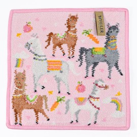 Faylor Handkerchief, Hand Towel, 9.8 inches (25 cm), Women's, Ross Cavalos, Erika, Horse Horse