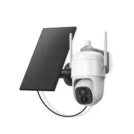 VicoHome Security Camera Outdoor Wireless with Solar Panel – 2K Battery-Powered WiFi Camera, PTZ 360° Surveillance, Night Vision, AI Motion Detection, Two-Way Talk, Waterproof, Cloud & SD Storage