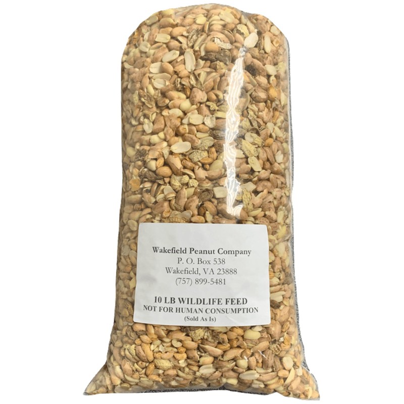 Wakefield Virginia Peanuts Animal Grade Raw Wildlife Peanuts, 20 LBS