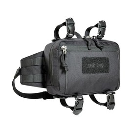 Tatonka Bum Bag Hip & Bar Pouch BC - Large Waist Bag with Zip Compartment, Molle Attachment Options for Additional Items, Attachable to Bicycle Handlebars, 5 litres, Black, 5 litres, Large Bum and