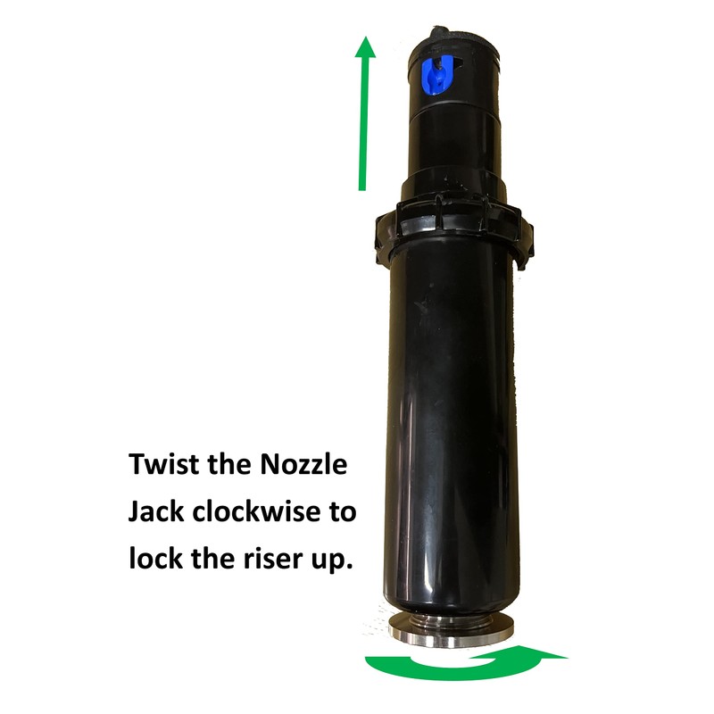 Keyfit Tools Nozzle Jack Pushes & Locks The Sprinkler Head