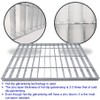 MOSINSBO Galvanized Steel Drain Grate 20x12 in for NDS 12"