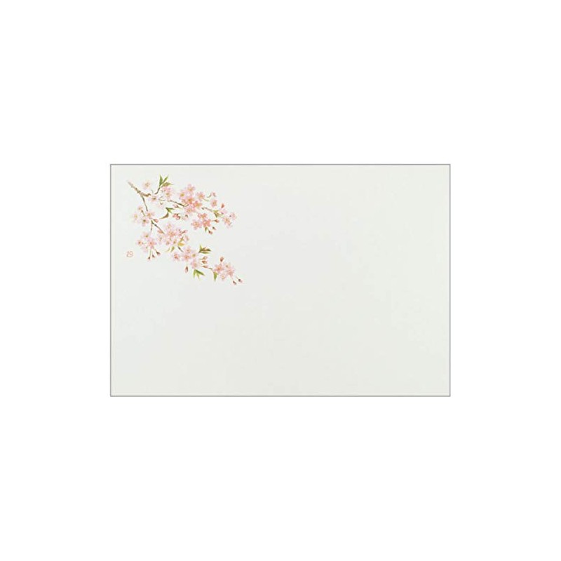 Nagao 31030 Placemats, Cherry Blossoms, 100 Pieces, 10.2 x 15.0