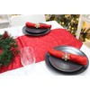 Christmas Concepts® Set of 4 Gold Napkin Rings – Luxury