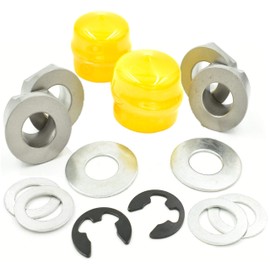 HD Switch Front Wheel Bushing Kit Replaces John Deere L100 L105 L108 L110 L120 L130 - LA100 L105 LA115 LA125 LA130 LA135 LA140 LA145 LA150 LA155 LA165 LA175 - D100 D105 D110 D120 D130 D140 D150 D160