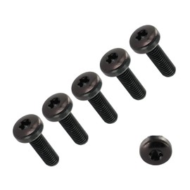 TERF® M3 X 10mm Torx Socket Pan Machine Screw Black M3 (3mm) X 10mm Torx Socket Pan Head Machine Screws (Bolt) - Pack of 25
