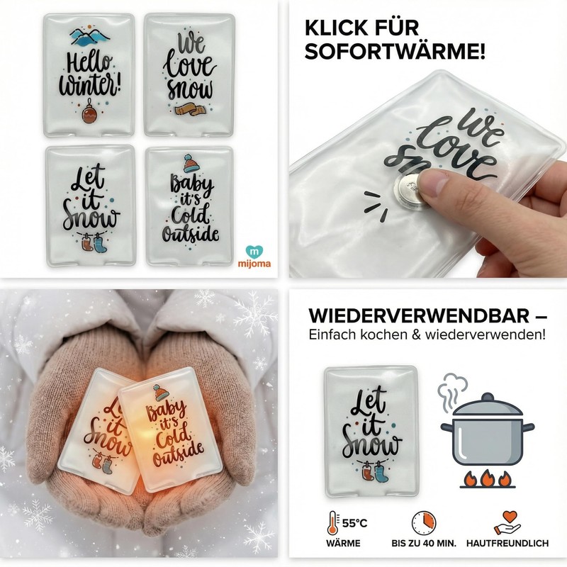 Hand Warmer Pocket Warmer Sets Finger Warmer Against Cold Hands