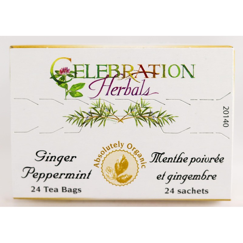 Celebration+Herbals+Ginger+Peppermint+24+Count