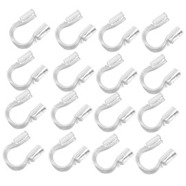 DOITOOL 300pcs Copper Wire Guardian Protectors U Shape Jewelry Making Supplies for Earrings Bracelets Necklaces Durable Easy Installation for DIY Projects