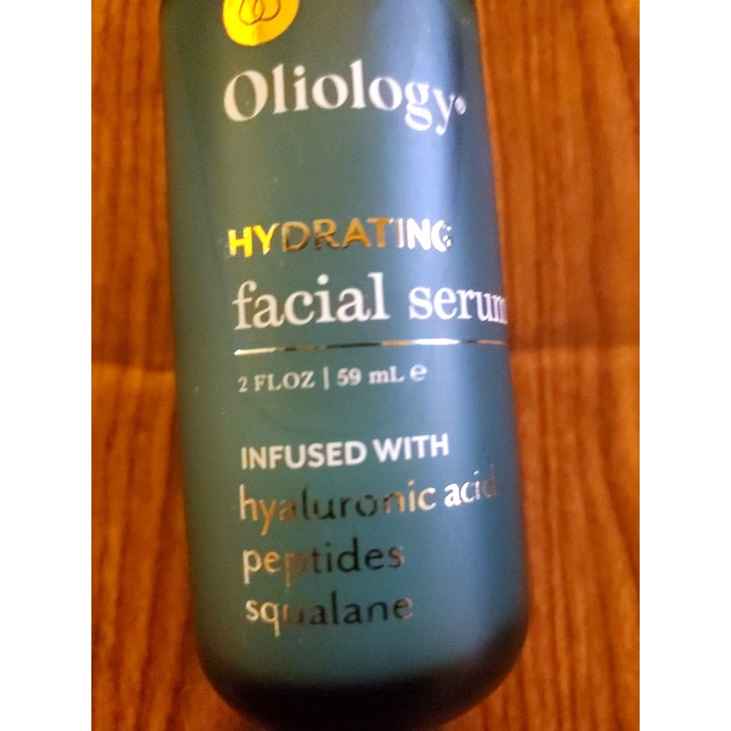 OLIOLOGY FACIAL OIL INFUSED WITH HYALURONIC ACID , PEPTIDES &