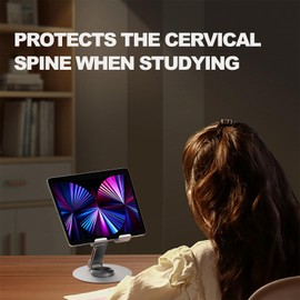 ZSAUTHREE 360 Metal Rotating Phone Holders,Fully Adjustable Foldable Phone Stand,with All Phones,Small Tablet Computer Perfectly Your Phone Mounting Needs with Multiple Viewing Angles!2PCS(Pueple)