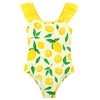 DAXIANG Toddler Girl Bathing Suit One Piece Girls Swimsuit Floral