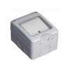 Waterproof button 16A/250V IP55 with light indicator and plastic lid,