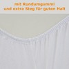 home4good Fitted Sheet, 120 x 200 cm, 100% Combed Cotton,