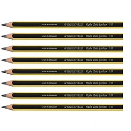 Staedtler Noris 119 Triplus Jumbo Triangular Learners Pencil - HB - Pack of 8