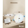 Sunco 6 Inch LED Recessed Light, Canless Ceiling Lights Slim