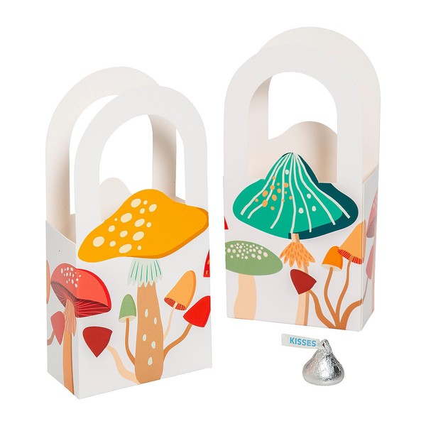 Fun Express 3" x 6 1/4" White Mushroom Party Cardstock