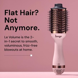 L’ange - Le Volume 2-in-1 Titanium Brush Dryer 60mm or 75mm:_Blush - 75mm