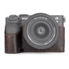MUZIRI KINOKOO Alpha 7C II Case, Retro Style Genuine Leather